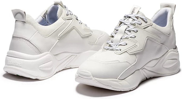 Delphiville Sneaker - White Mesh