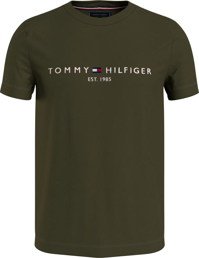 Tommy Logo Tee - Olivewood
