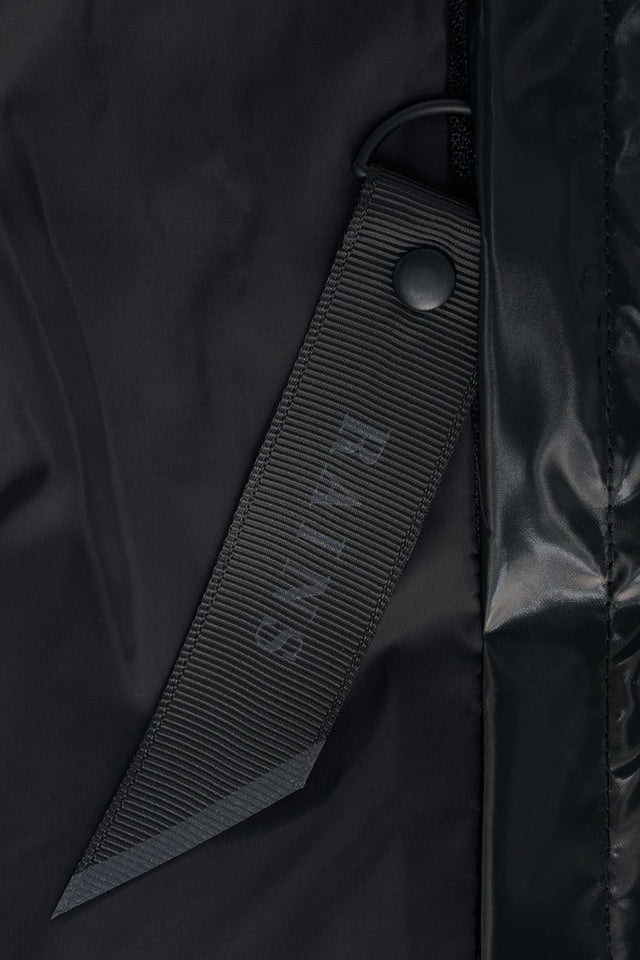 Boxy Puffer Jacket - Shiny Black - Rains - Jakker - VILLOID.no