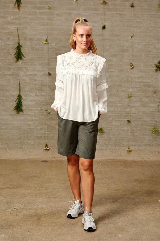 Shelli Shirt Viscose - White