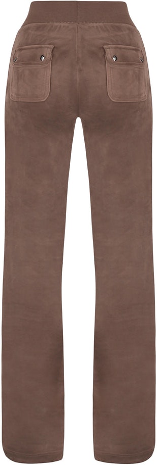 Del Ray Classic Velour Pant Pocket - Acorn
