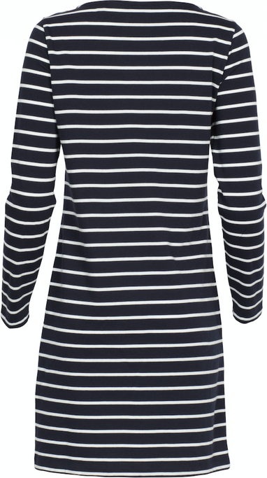 Breton Stripe Boatneck Dress - Evening Blue - GANT - Kjoler - VILLOID.no