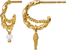 Duo Earrings - Gold