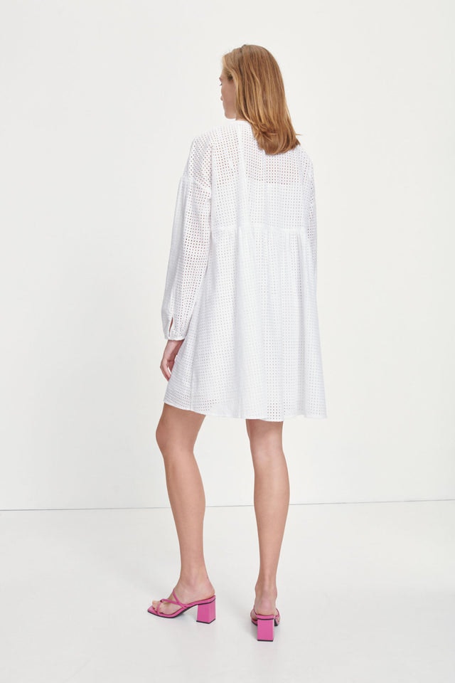 Royasine Dress - Bright White