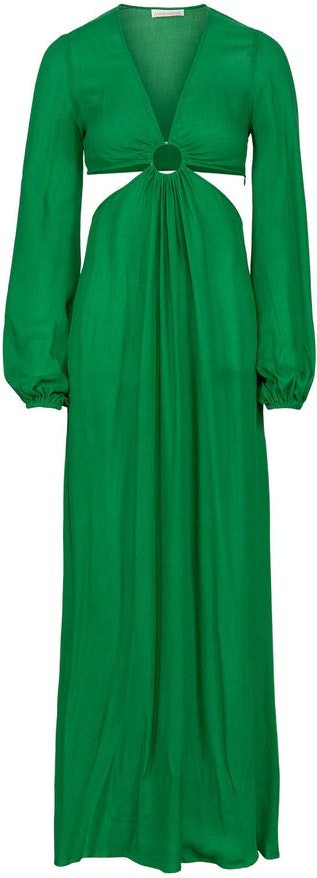 Faye Maxi Dress - Emerald Green