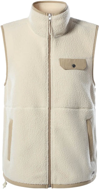 W Cragmont Fleece Vest - Bleached Sand Hawthorne Khaki