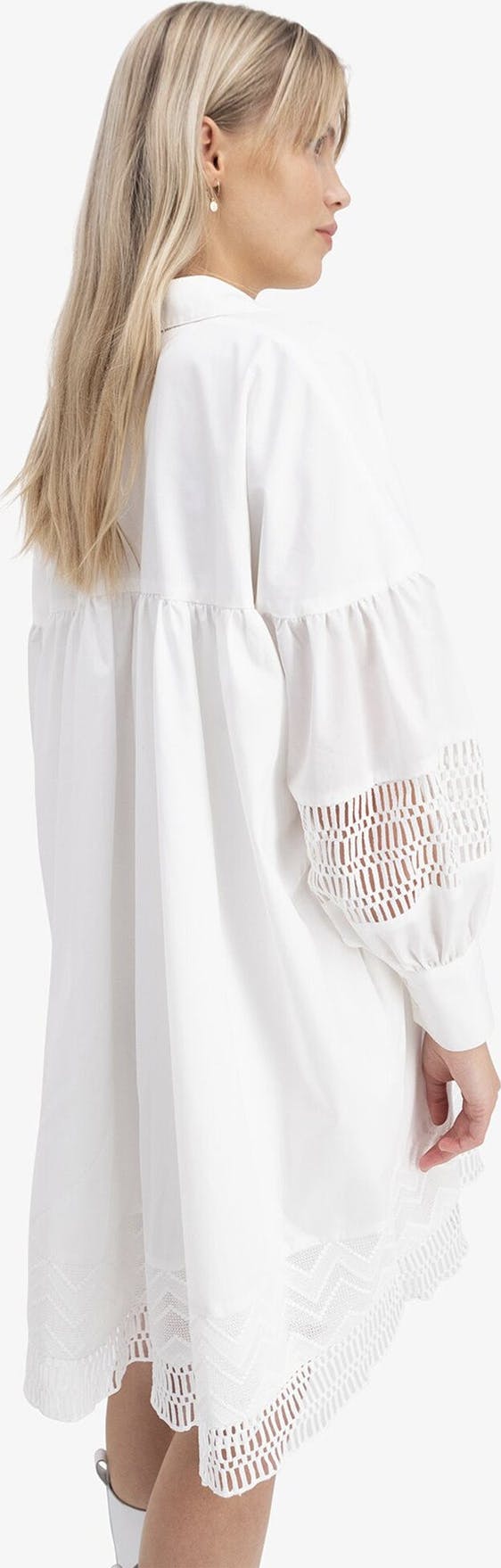 Mesima Shirt Dress - White - Camilla Pihl - Kjoler - VILLOID.no