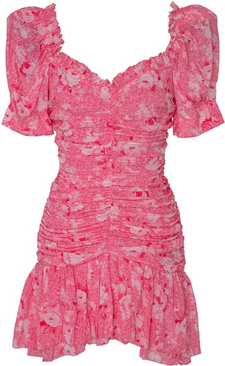 Katherina Short Dress - Pink