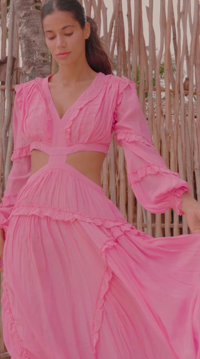 Kelly Maxi Dress - Pink