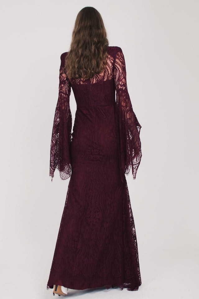Atelier Mermaid dress - Vineyard wine - MAUD - Kjoler - VILLOID.no