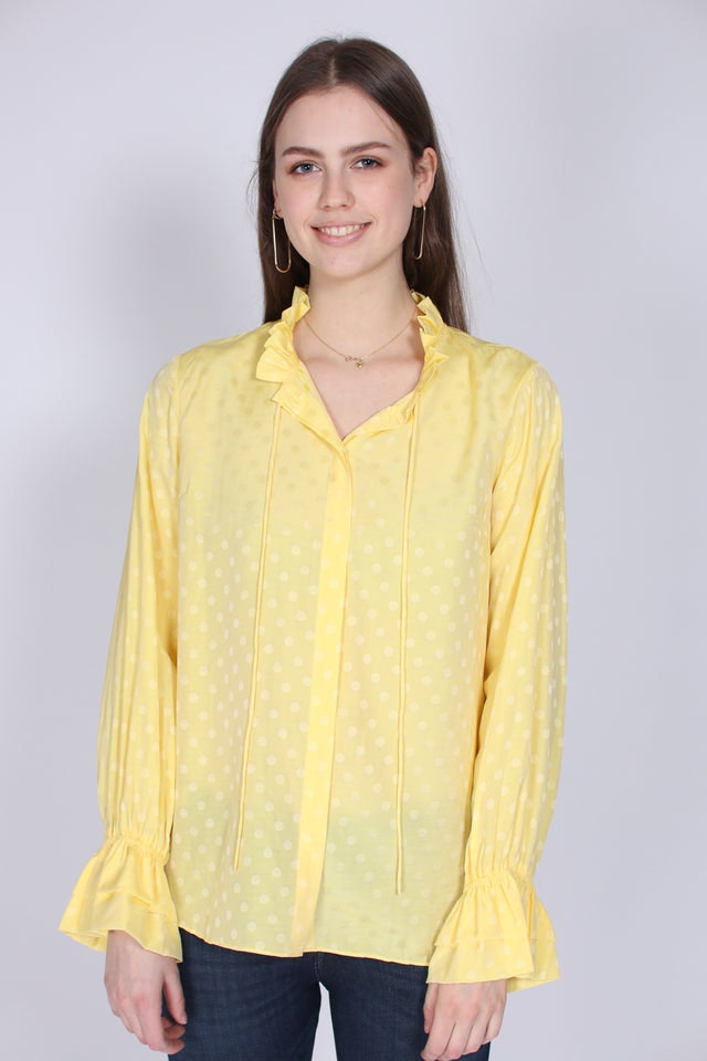 Mardi Shirt - Sunshine - Second Female - T-skjorter & Topper - VILLOID.no