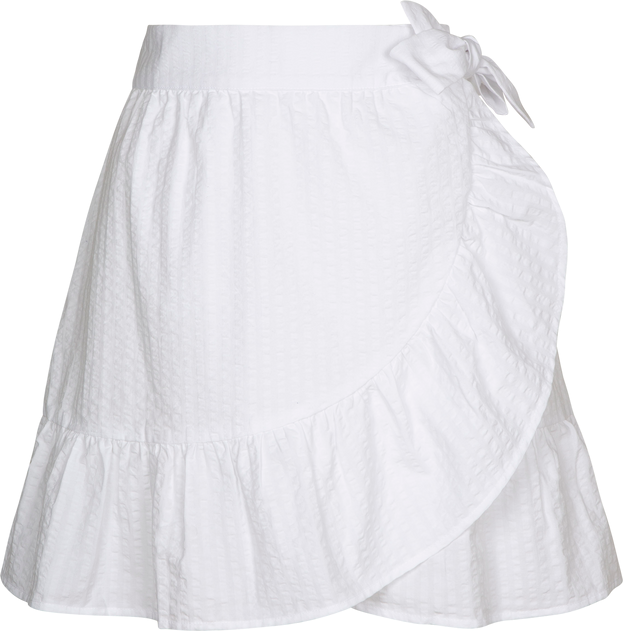 Line Skirt - White