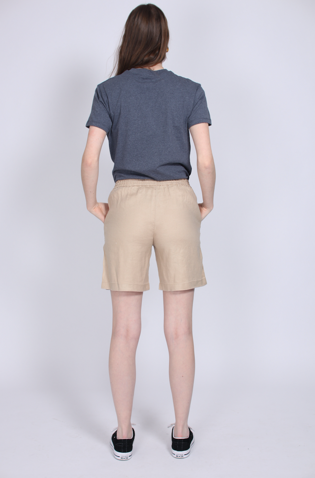 Summer Linen Shorts - Dry Sand - GANT - Bukser & Shorts - VILLOID.no