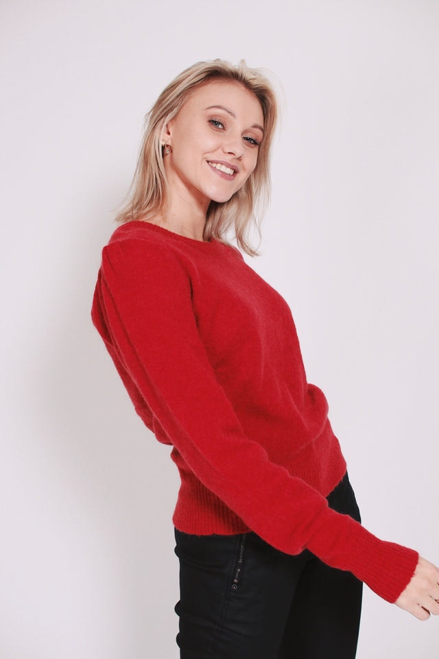 Scully Sweater - Red - Line of Oslo - Gensere - VILLOID.no