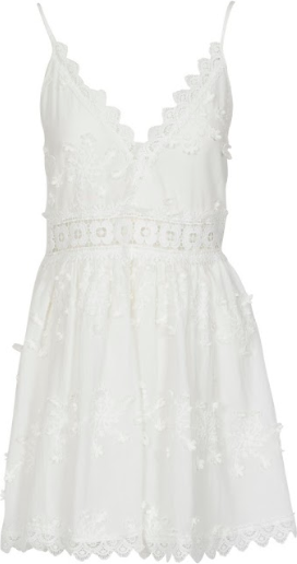 Issa Mini Dress - White - By Malina - Kjoler - VILLOID.no