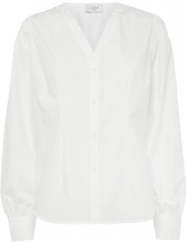 Phoenix Shirt - White - NORR - Bluser & Skjorter - VILLOID.no
