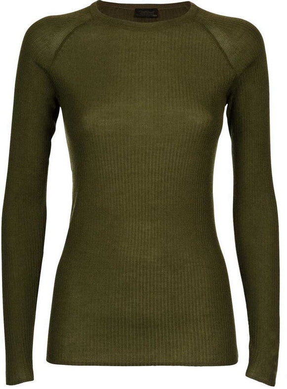 Wool Long Sleeve JS - Light Olive - Pierre Robert x Jenny Skavlan - T-skjorter & Topper - VILLOID.no