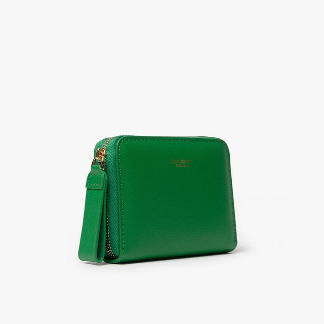 Small Zip Wallet - Green
