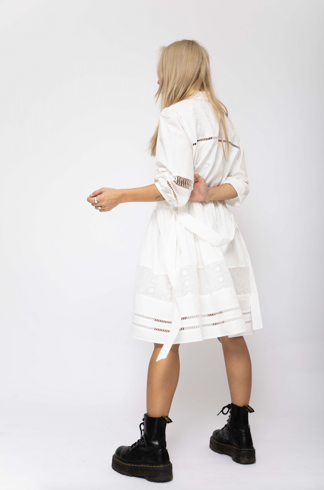 Katarina Dress - White