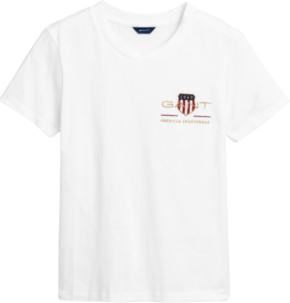 Archive Shield SS T-shirt - White