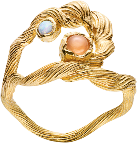 Curl Ring - Gold