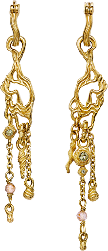 Stracia Earrings - Gold