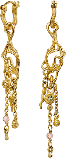 Stracia Earrings - Gold