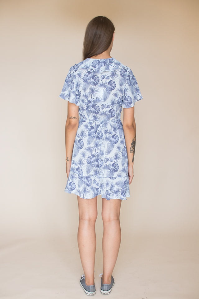Print Floral Wrap Dress - Skyway - Creative Collective - Kjoler - VILLOID.no