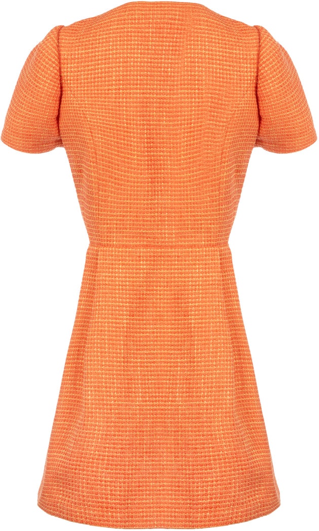 Colette Dress - Apricot Melange