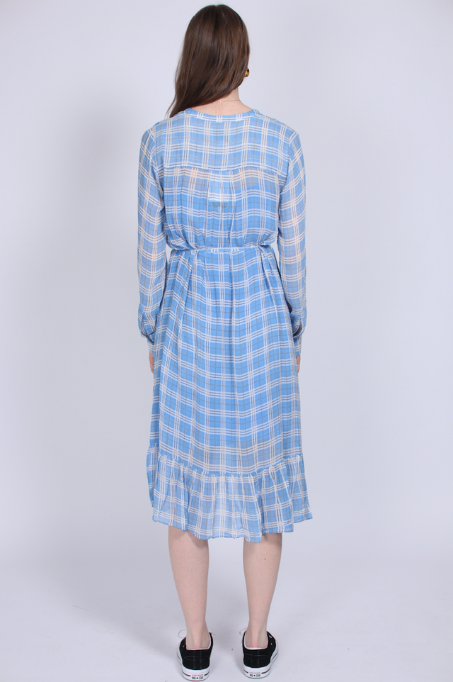 Terna Midi Dress - Little Boy Blue - Second Female - Kjoler - VILLOID.no