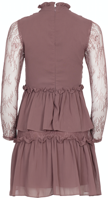 Gina Mini dress - Aurbergine - By Malina - Kjoler - VILLOID.no