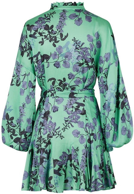 Zeta Dress - Green Floral