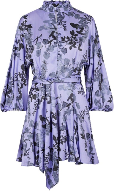 Zeta Dress - Purple Floral