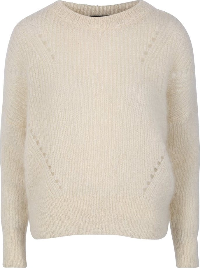 Ella & il Beatrice Chunky Knit - White XS - 2nd Hand Villoid - 2nd Hand Gensere - VILLOID.no