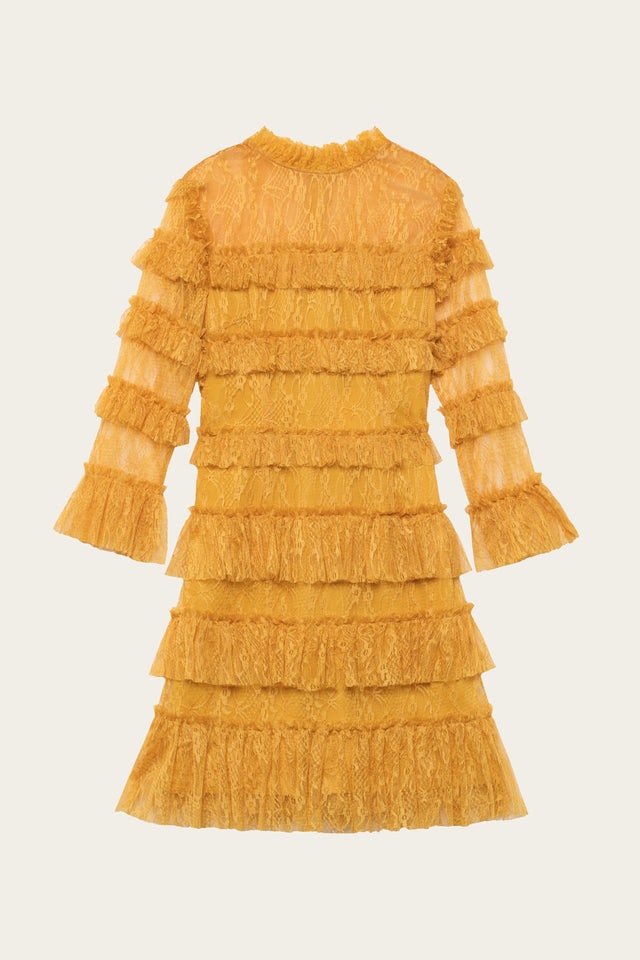 Carmine Mini Dress - Mango - By Malina - Kjoler - VILLOID.no