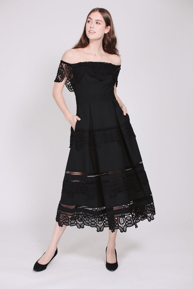 Othelia dress - Black - By Malina - Kjoler - VILLOID.no