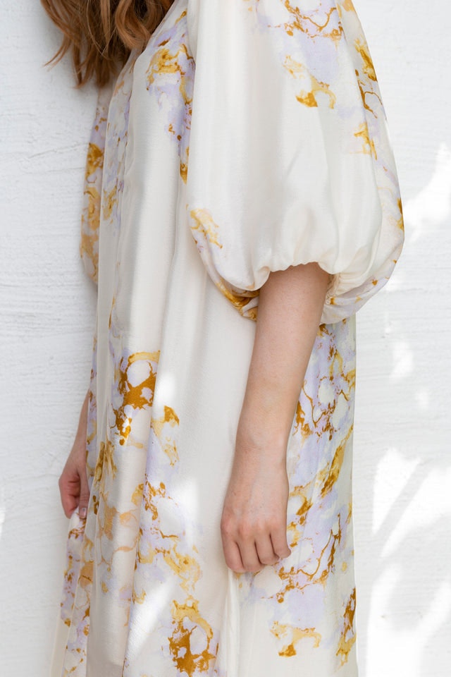 Angelica Maxi Dress - Pearled Ivory