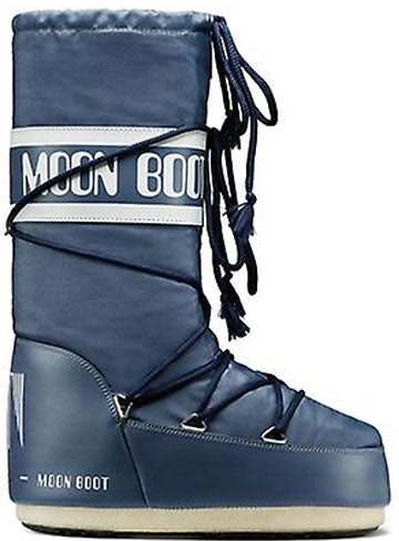 Moon Boot Nylon - Denim Blue - Moon Boot - Sko - VILLOID.no