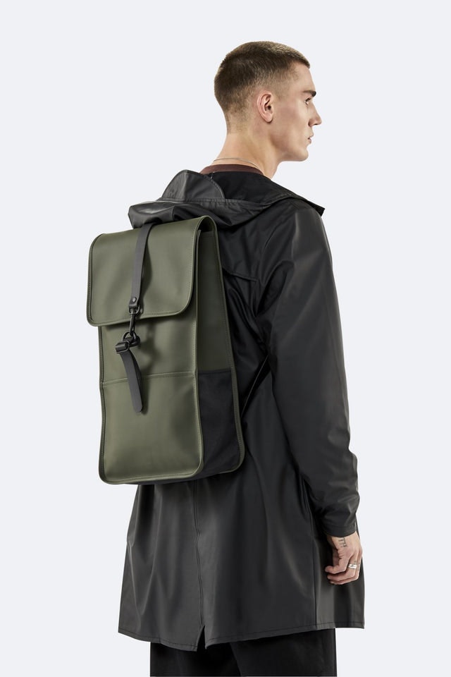 Backpack - Green - Rains - Tilbehør - VILLOID.no