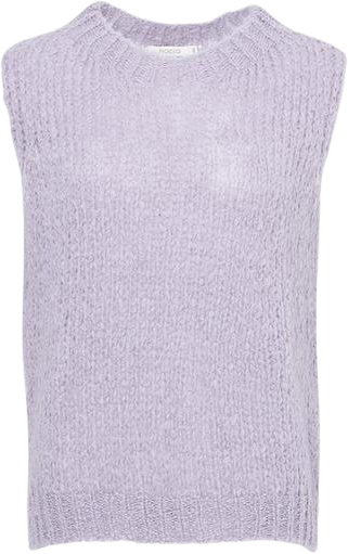 Kala Vest Wool - Pale Lavender