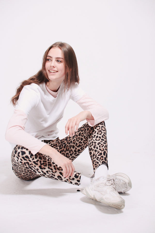 Angelie - Leopard - FiveUnits - Bukser & Shorts - VILLOID.no