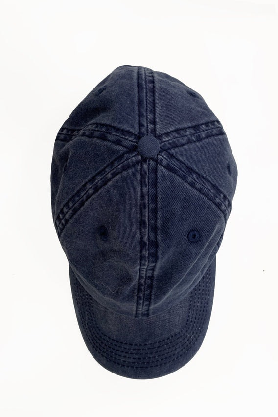 Lily Cap - Washed Navy