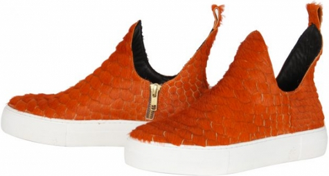Bootie Sneakers Unisex - Orange - Mariette - Sko - VILLOID.no