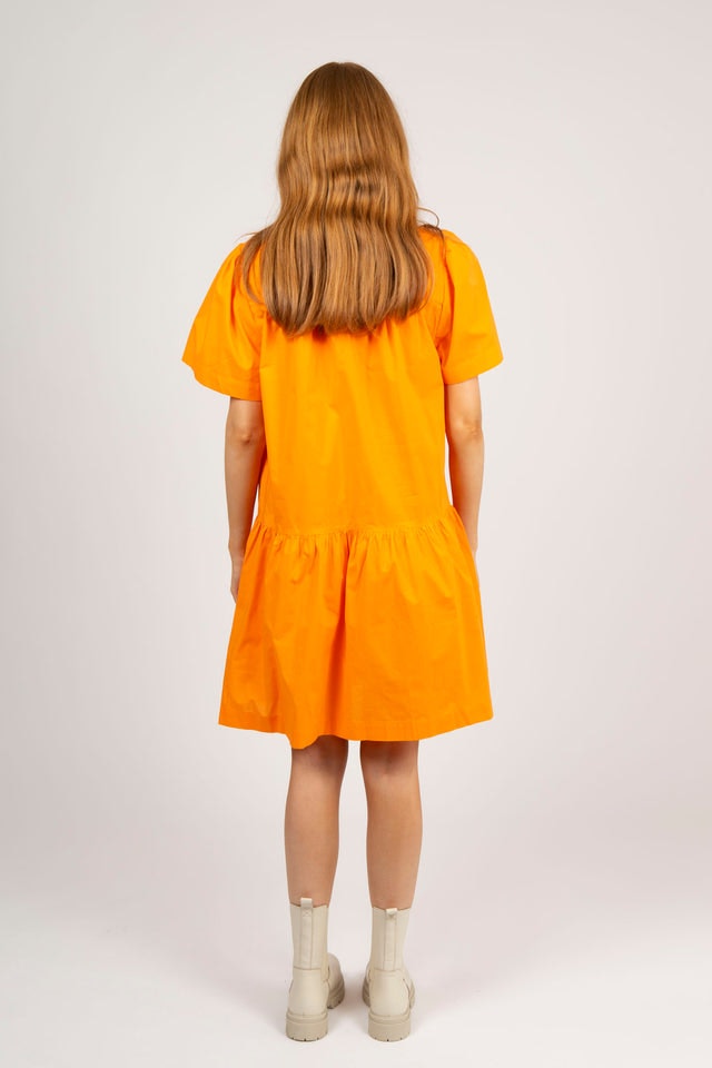 Sandrine Shirt Dress - Orange