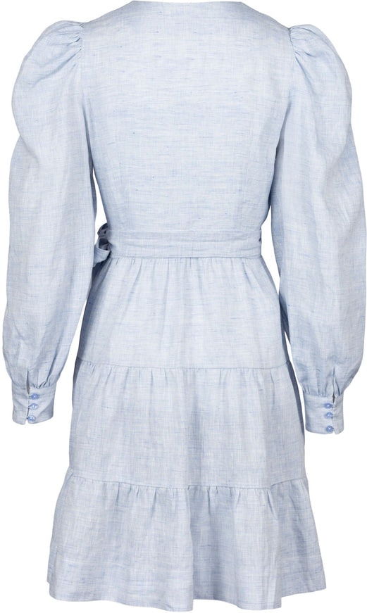 Agnes Linen Dress - Blue