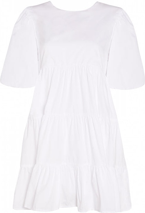 Sade Mini Dress - Plain White