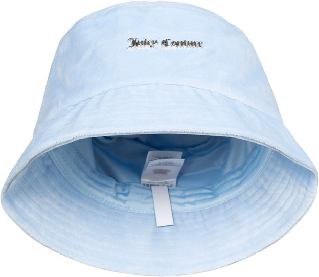 Ellie Velour Bucket Hat - Powder Blue