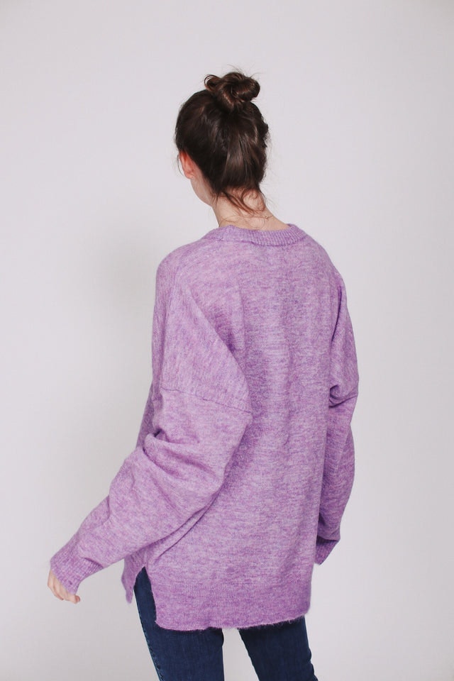 Simone Sweater - Lavender - Line of Oslo - Gensere - VILLOID.no