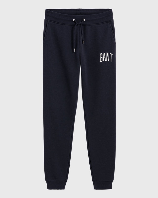 Logo Pants - Evening Blue - GANT - Bukser & Shorts - VILLOID.no