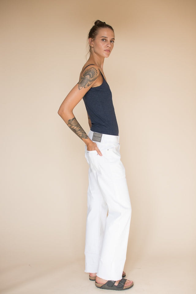 Boyfit Jeans - White - Replay - Bukser & Shorts - VILLOID.no